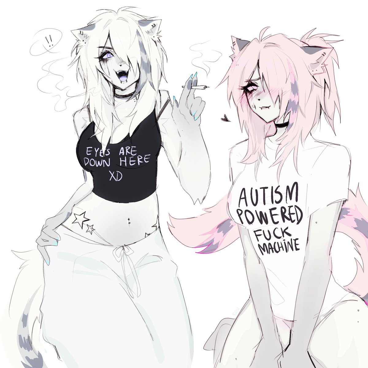 rooroorou's tweet photo. RAWR!! X3 https://t.co/Njt128QRE5