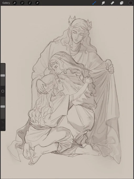 More unposted elden ring drawings from a few months ago 