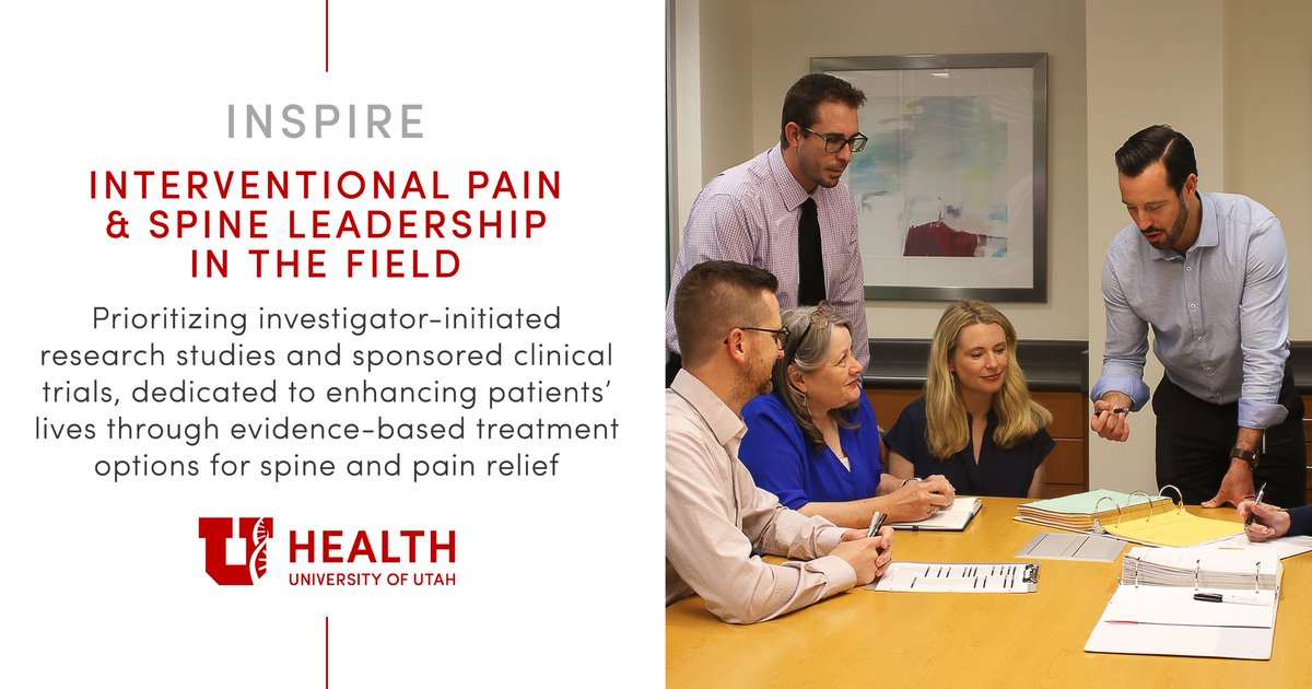 UofU PM&R (@uofu_pmr) on Twitter photo Our Inspire team is once again making headlines with their groundbreaking research! Check out their recently published study on Lumbar Radiofrequency Neurotomy here: sciencedirect.com/science/articl… <a href="/ZackMcCormickMD/">Zachary McCormick, MD</a> <a href="/glinkallison/">Allison G. P., MD, MPH</a> #backpain #painmedicine #spinemedicine #clinicaltrials #pmr Our Inspire team is once again making headlines with their groundbreaking research! Check out their recently published study on Lumbar Radiofrequency Neurotomy here: sciencedirect.com/science/articl… <a href="/ZackMcCormickMD/">Zachary McCormick, MD</a> <a href="/glinkallison/">Allison G. P., MD, MPH</a> #backpain #painmedicine #spinemedicine #clinicaltrials #pmr