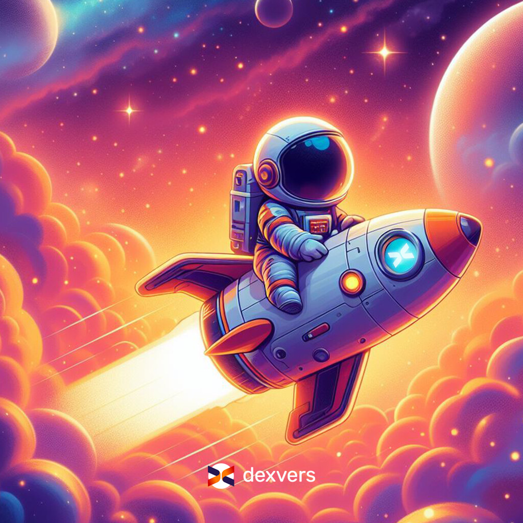 dexvers's tweet photo. 🌌 Join the cosmic expedition with Dexvers! Become a Dexnaut and embark on a decentralized journey through the stars. 

Let your adventure begin! #dexvers #dxvs https://t.co/KNo7Fm4MXs