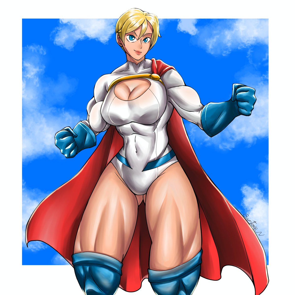 #PowerGirl #dccomics #commissionsopen #marve