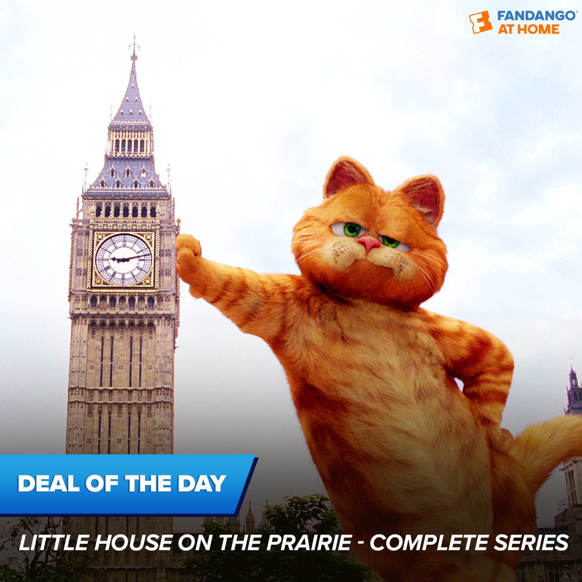 Get ready for #Garfield on the big screen with today's deal. Get 2 Garfield movies on sale on Fandango at Home today! fandan.co/Garfield2Movie…
