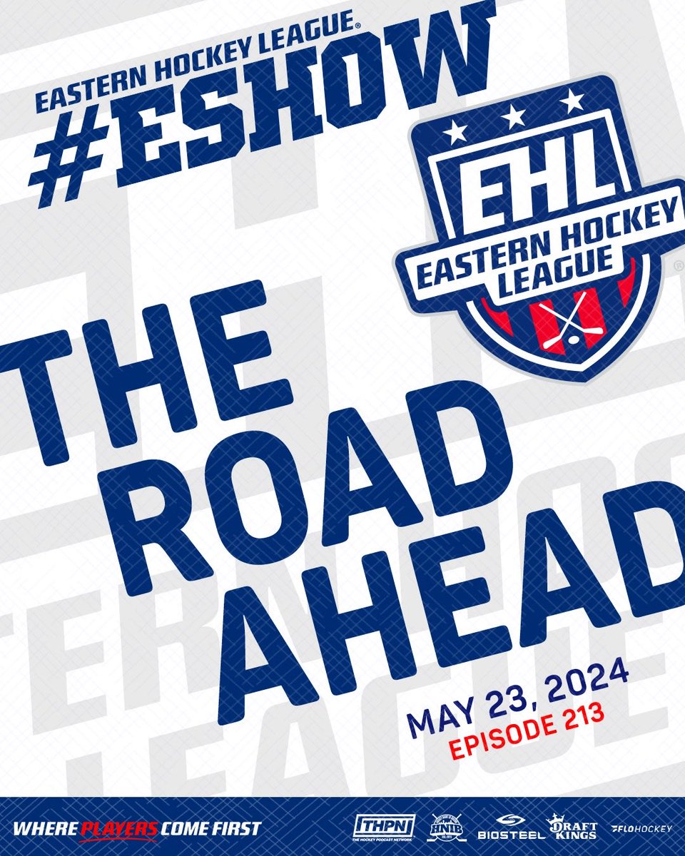 EHL_Hockey's tweet photo. The Road Ahead | Episode 213
The #ECrew Discusses the Key Dates and Locations for the Upcoming 2024-25 Season
🔗- https://t.co/ifRgU93M94
#WherePlayersComeFirst https://t.co/XuSOMPMNhb