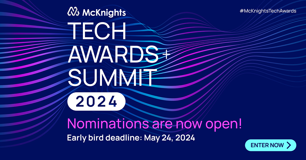 Tomorrow is the early bird deadline! Submit today to save on your entry fee. With expanded categories, there are more opportunities to win and celebrate innovative efforts in senior living, skilled nursing and home care. Enter today! #McKnightsTechAwards brnw.ch/21wK57e