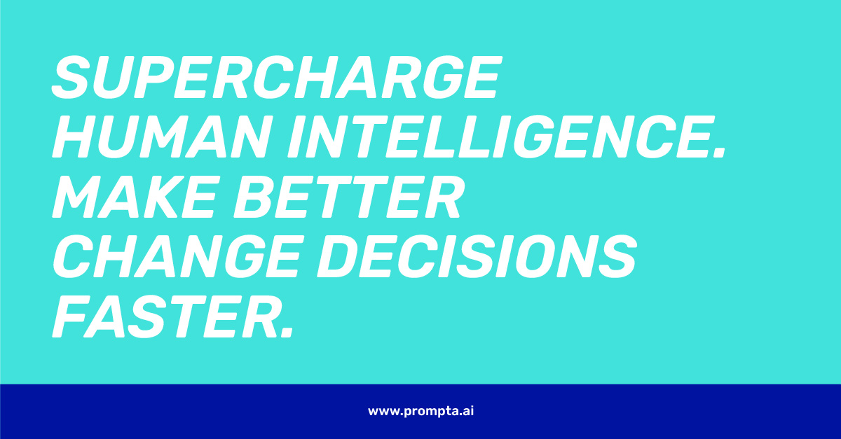 teamprompta's tweet photo. Please join Prompta on June 5 for a webinar. We will discuss how our AI software can help revolutionize digital transformation adoption. 

https://t.co/LDQYcYPY7L

#AI #artificialintelligence #machinelearning #changemanagement https://t.co/taIdcUObjR