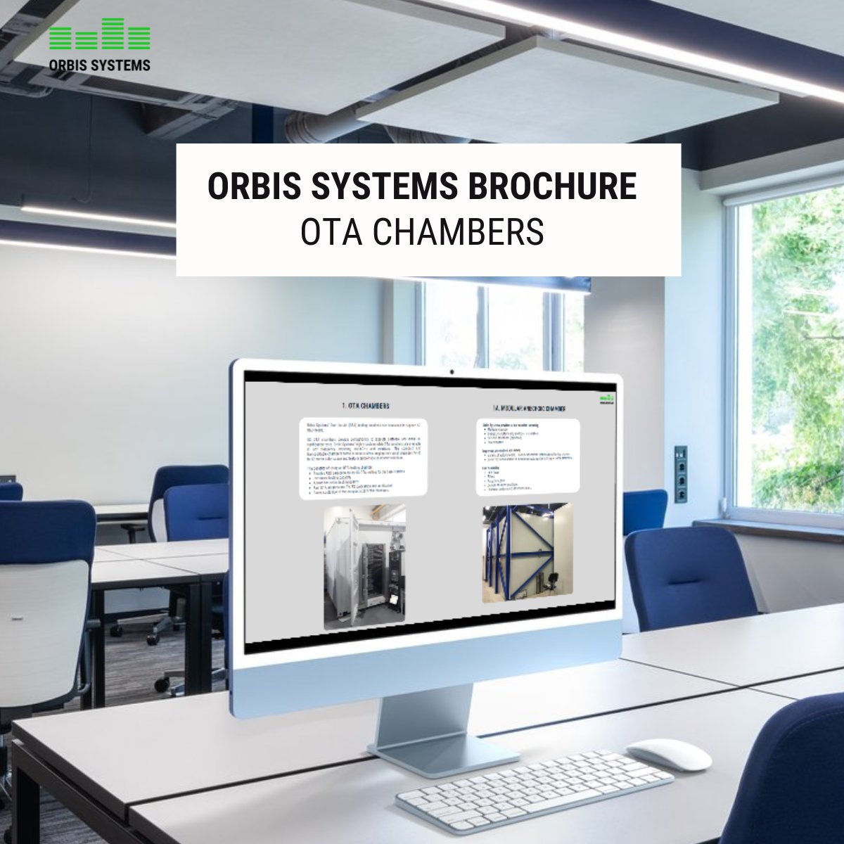 OrbisSystems's tweet photo. Orbis Systems' Over-the-Air testing solutions are developed to support 5G R&amp;D needs. Our OTA chambers provide compatibility to execute software and initial RF verification tests.

Learn more about our products and solutions from our insightful brochure ⬇️
https://t.co/bxM8IXMNyy https://t.co/MUn3eOYQPT