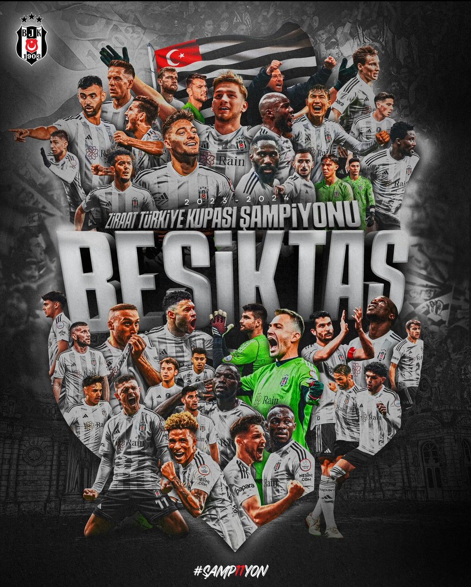 Gönlümün şampiyonu 🤍🦅  <a href="/Besiktas/">Beşiktaş JK</a> #BJKvTS