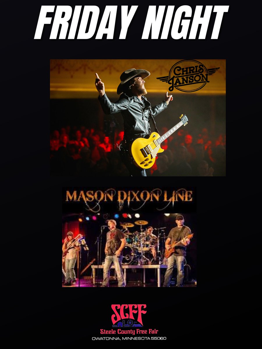 Get your tickets for Chris Janson and Mason Dixon Line at scff.org!