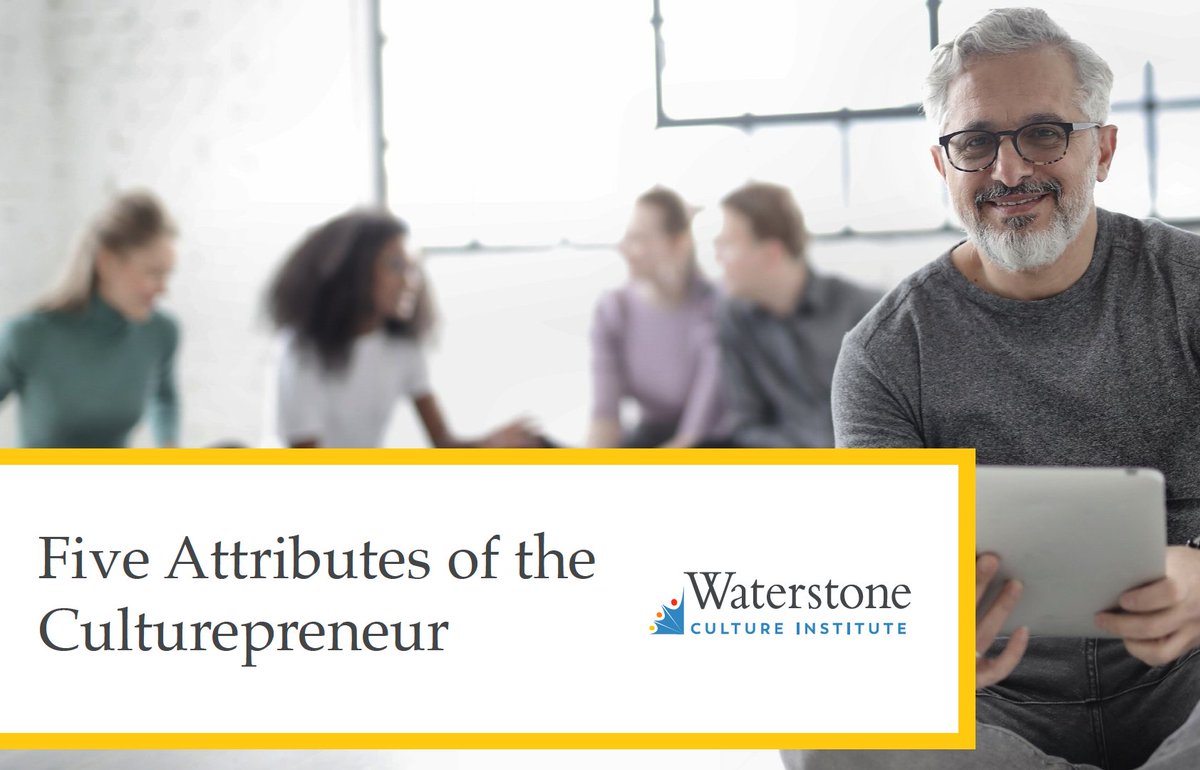 Is your company culture holding you back from achieving exceptional results? Discover the 5 key attributes of a Culturepreneur that puts culture first and brings out the best in people. Download our eBook ow.ly/4BbK50POIEm

#culturepreneur #corporateculture #leadership