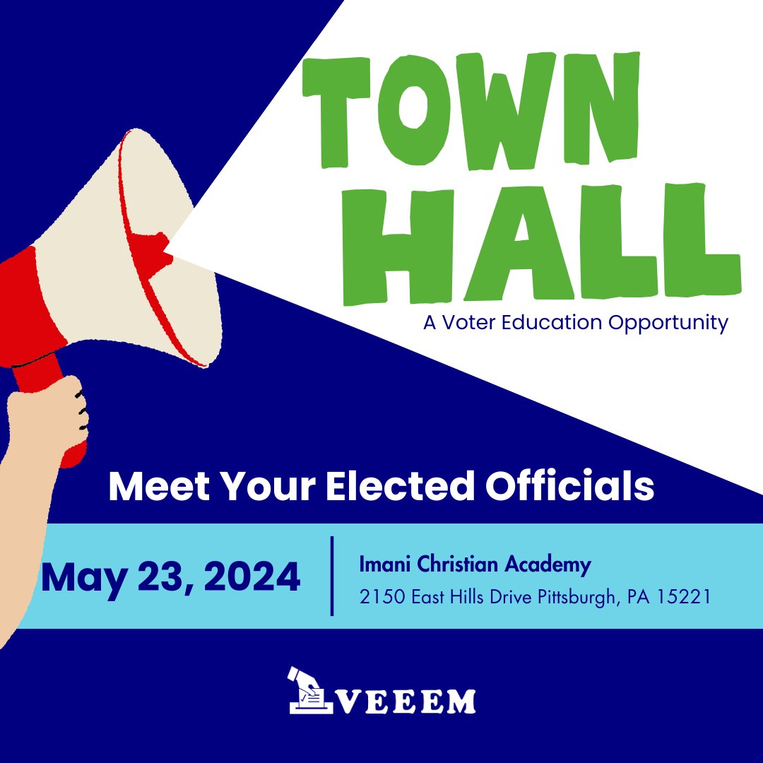 VEEEMPittsburgh's tweet photo. LAST CALL! We hope to see you TODAY at 5pm! Get your FREE tickets at the link in our bio. 
#veeempgh #votereducation #voterempowerment #pghevents #pghlocal #pittsburghpa https://t.co/ZzrNTwGxJ9