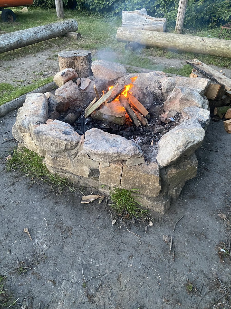 Ending our final evening at Cobnor with a camp fire and a moment of reflection.
