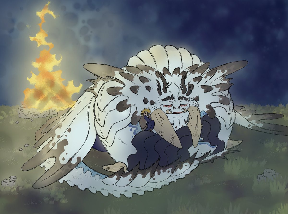 jorekburneson's tweet photo. 😴Good night, my little one 😴

Jorek and his little one, cuddling up for the night .

Big thanks to ,, @TenrisArt,, for making this beautiful Art pice. https://t.co/x7LbuZoRA4