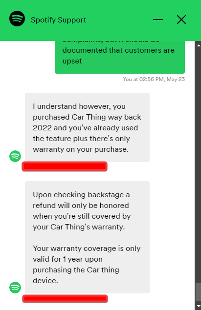 tpierre27's tweet photo. @SpotifyCares You are intentionally disabling a hardware product for no reason.  Shame on you for not reimbursing customers who have no choice but to throw it in the trash https://t.co/NY81wkudya