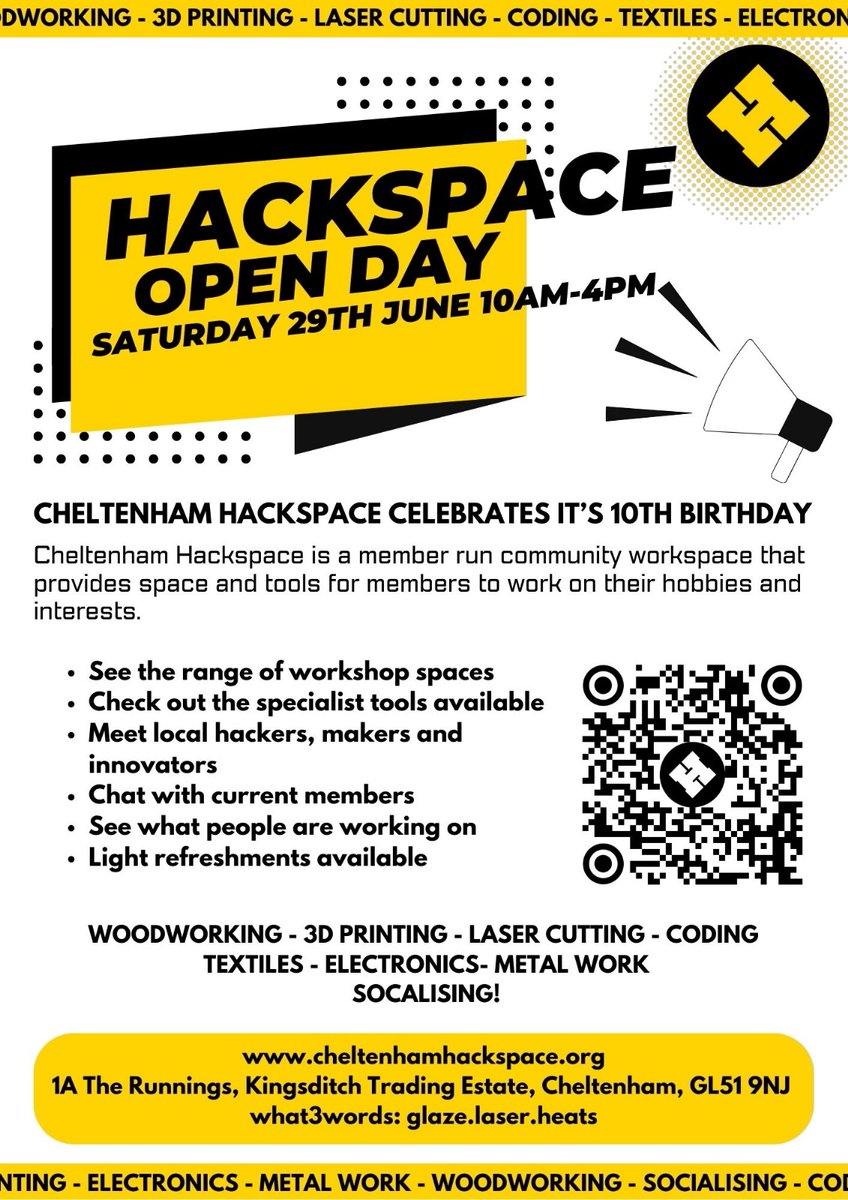 Cheltenham Hackspace tweet media