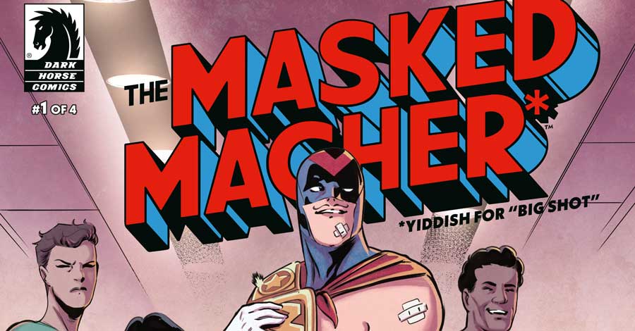 'The Masked Macher' hits the ring this fall from @DarkHorseComics: smashpages.net/2024/05/23/the…