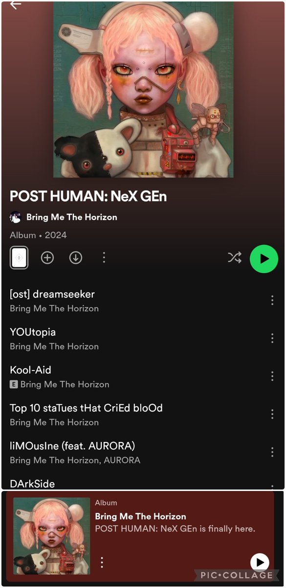 beerboy182's tweet image. !!!

WAKE UP EVERYONE. BRING ME THE HORIZON FINALLY SURPRISE DROPPED NEX GEN AFTER A 2.5YEARS WAIT!

#BMTH #neXGEn