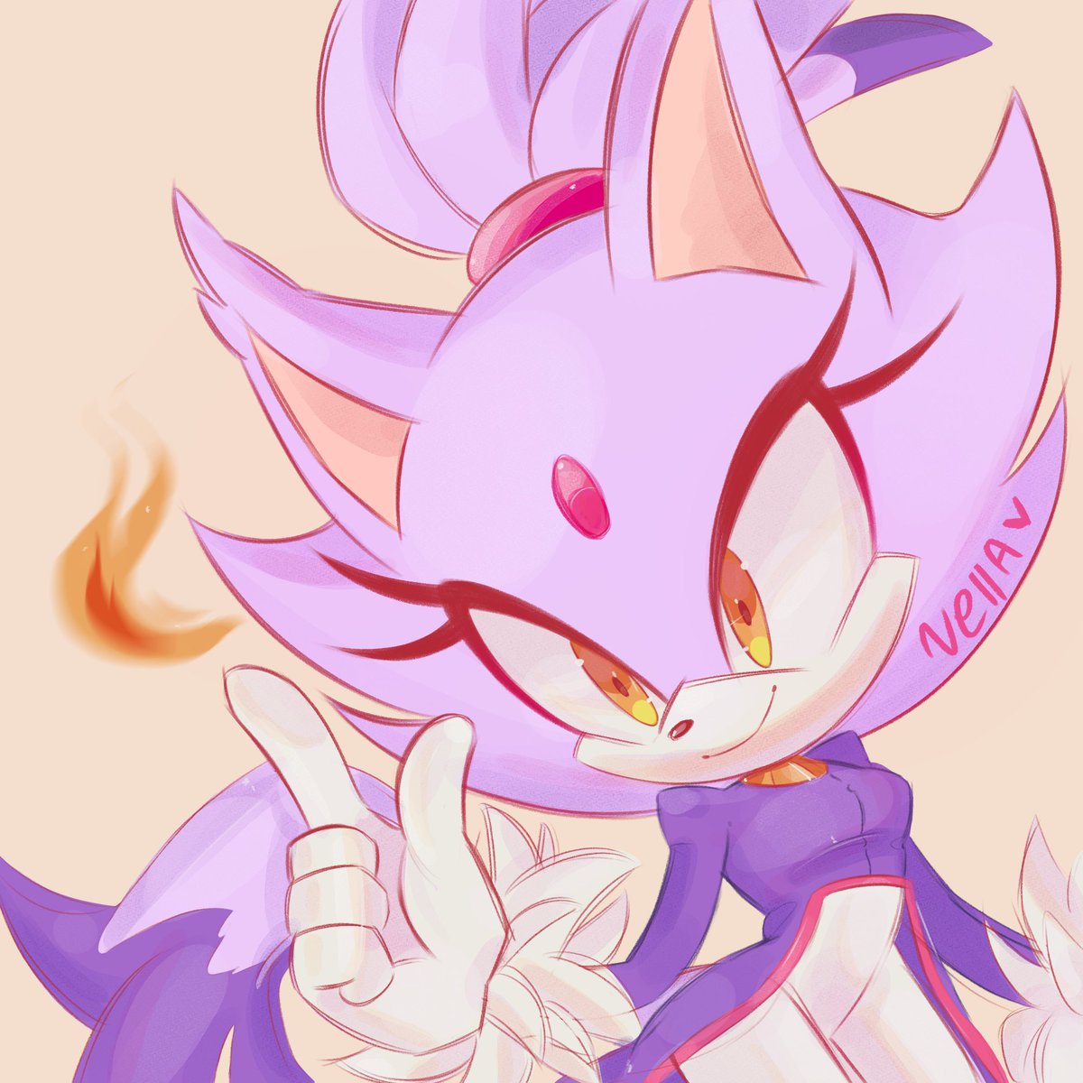 I colored this Blaze! 💜
#SonicTheHedgehog #BlazeTheCat