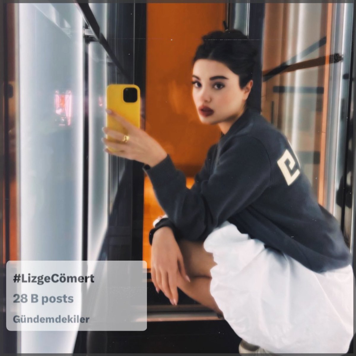 LizgeComertFans's tweet photo. Lizge Cömert is trending with 28K+ tweets  ⭐️

#LizgeCömert https://t.co/Kr4UQaWn0w