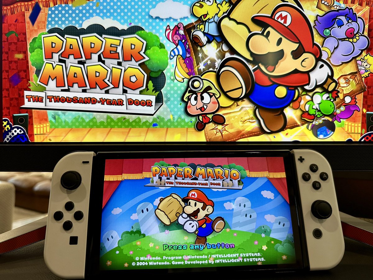 Dapper_Tux's tweet image. Thanks to @NintendoCanada I’m cutting ✂️ my through Paper Mario: The Thousand-Year Door. 

I’ll have my review coming soon on dappertux.com and @DownToPlayCast, stay tuned! 

#PaperMarioTheThousandYearDoor #NintendoSwitch
