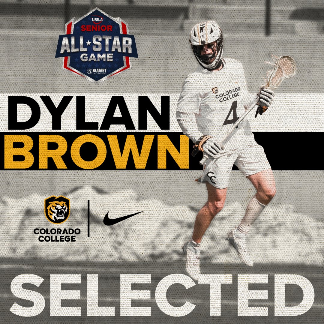 | MLAX | Our guy, Dylan Brown was selected to participate in the 2024 USILA Senior All-Star Game🤩 #CCTigers