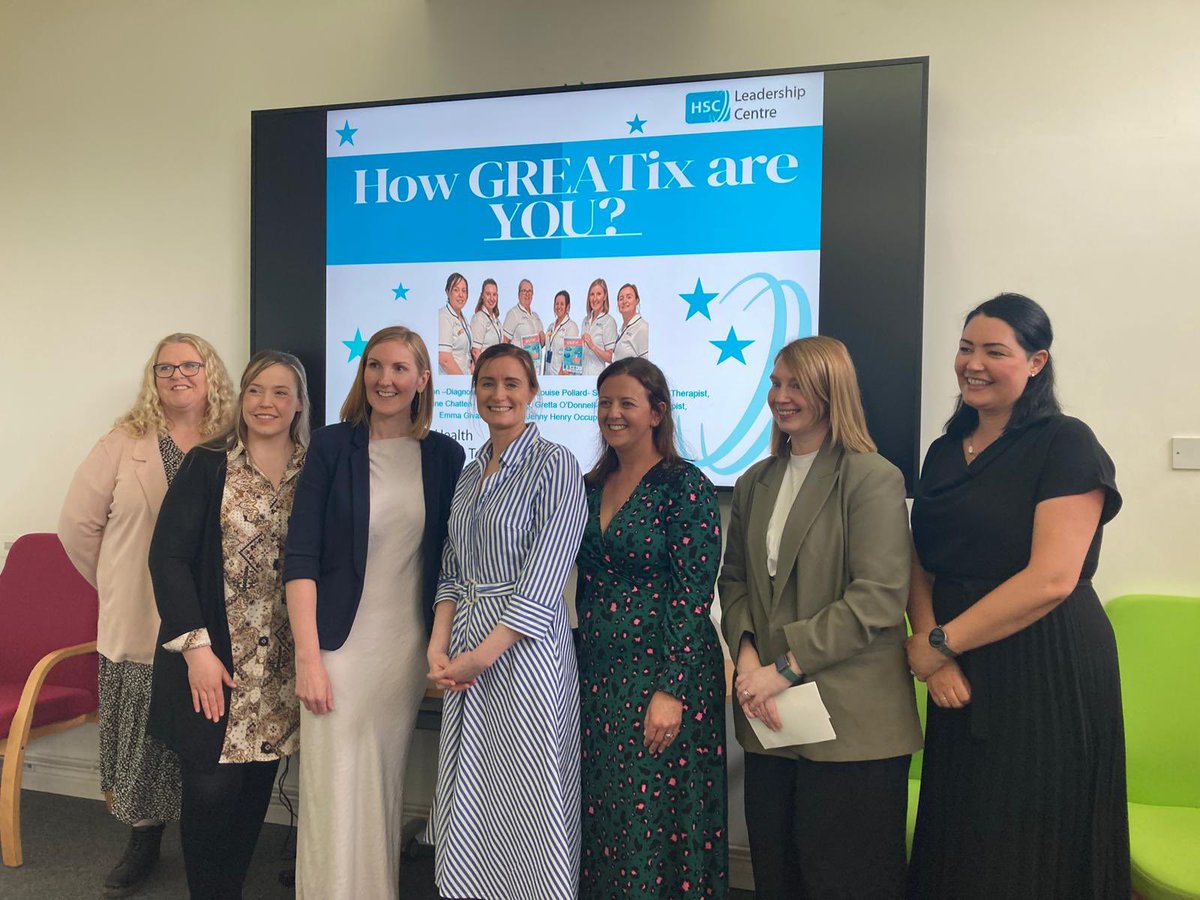 Jenny Henry (@jennyh_ot) on Twitter photo Delighted to have completed the Our Emerging Workforce AHP Leadership programme run by <a href="/HSC_LeadershipC/">HSC Leadership Centre</a> yesterday, representing <a href="/SouthernHSCT/">Southern Trust</a>. Enjoyed presenting our QI project on #GREATix, brought to the trust by <a href="/LaureMartin13/">Laure Martin</a> ๐. #TeamSouthernTrust <a href="/CAWells78/">Charlotte-Anne Wells</a> <a href="/RiceSiobhan/">Siobhรกn Rice</a> Delighted to have completed the Our Emerging Workforce AHP Leadership programme run by <a href="/HSC_LeadershipC/">HSC Leadership Centre</a> yesterday, representing <a href="/SouthernHSCT/">Southern Trust</a>. Enjoyed presenting our QI project on #GREATix, brought to the trust by <a href="/LaureMartin13/">Laure Martin</a> ๐. #TeamSouthernTrust <a href="/CAWells78/">Charlotte-Anne Wells</a> <a href="/RiceSiobhan/">Siobhรกn Rice</a>