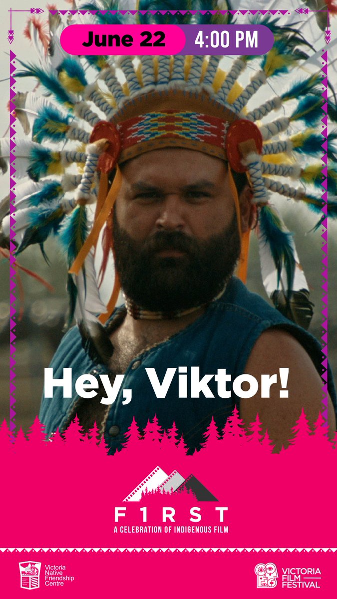 VicFilmFestival's tweet image. 🌿 Hey, Viktor! is the 2024 VFF Best Canadian First Feature! Join us for this self-directed mockumentary by Cody Lightning, a comedy with a heart of gold. Experience it at The Vic Theatre!

📅 June 22nd
⏰ 4:00 PM
📍 The Vic Theatre

#HeyViktor #F1RST #IndigenousFilm