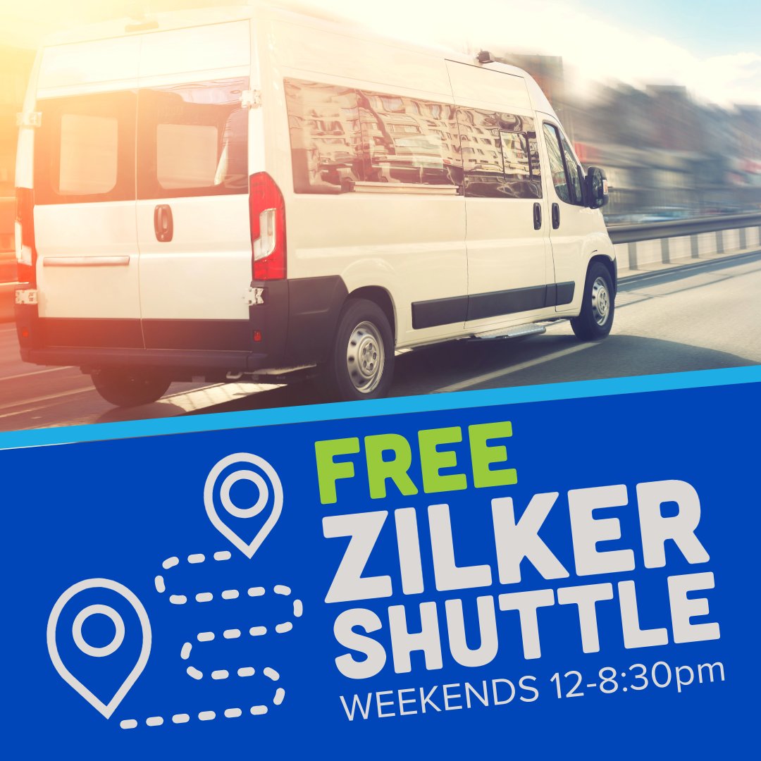 The Free Zilker Shuttle returns this weekend for the holiday weekend! Catch a ride 12:00 p.m. to 8:30 p.m., Saturday, Sundays & on Memorial Day! Get more Free Zilker Shuttle details: tinyurl.com/bdexfzch