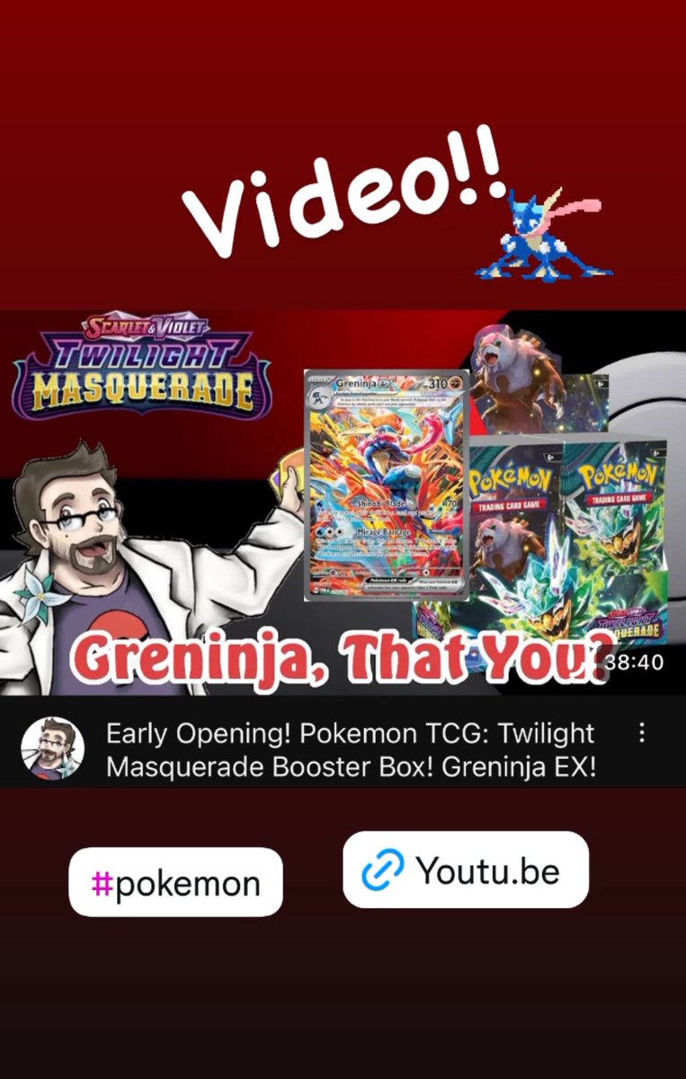 Prof_Trillium's tweet photo. #Pokémon TCG: #TwilightMaquerade!

🔗https://t.co/2ogNgfdLhZ

#pokemon #pokemoncards #pokemongo #pokemontcg #pokemonfan #pikachu #charizard #youtube #gaming #gamer #anime #pokemonscarletviolet #game #youtuber #tcg #onepiece #youtubers #streamer #games #videogames #PTCGO #PTCGLive https://t.co/yxya6T5L4L