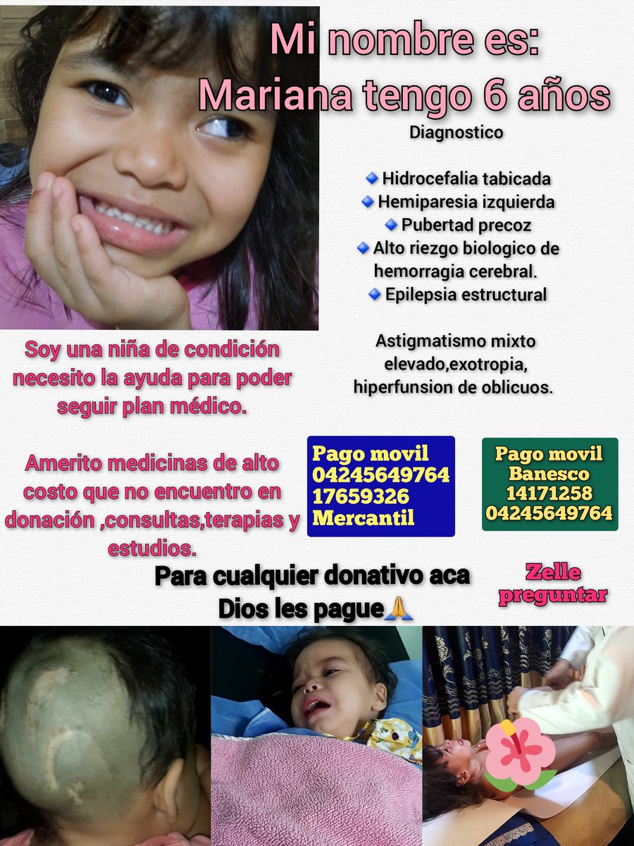 mariani87784922's tweet photo. Por favor ayudame con un rt se que hay angeles terrenales dispuestos ayudar 🙏 #quierovivirconsalud 
pago movil 
04245649764
17659326
mercantil 

Banesco 
04245649764
ci 14171258

ZELLE dm https://t.co/IDdkR52mpI