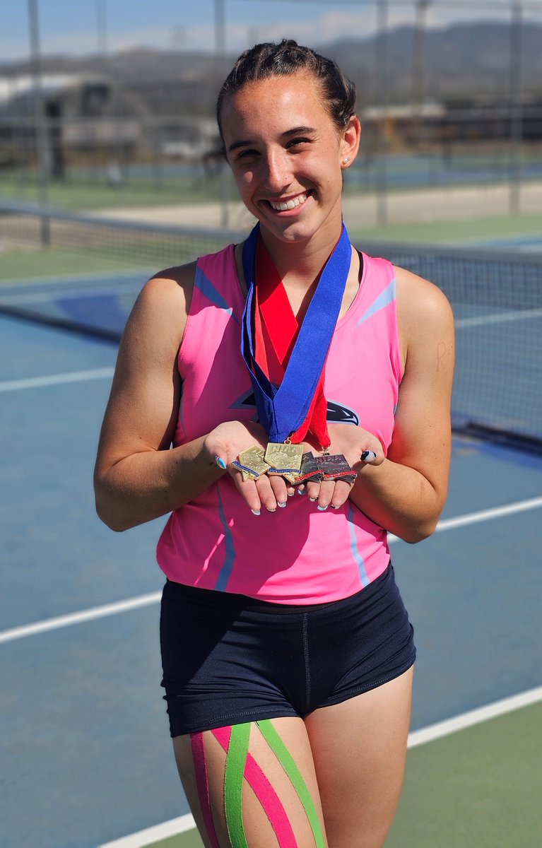 Aurora Osburn from Coral Academy will compete in track and field for Jessup U!