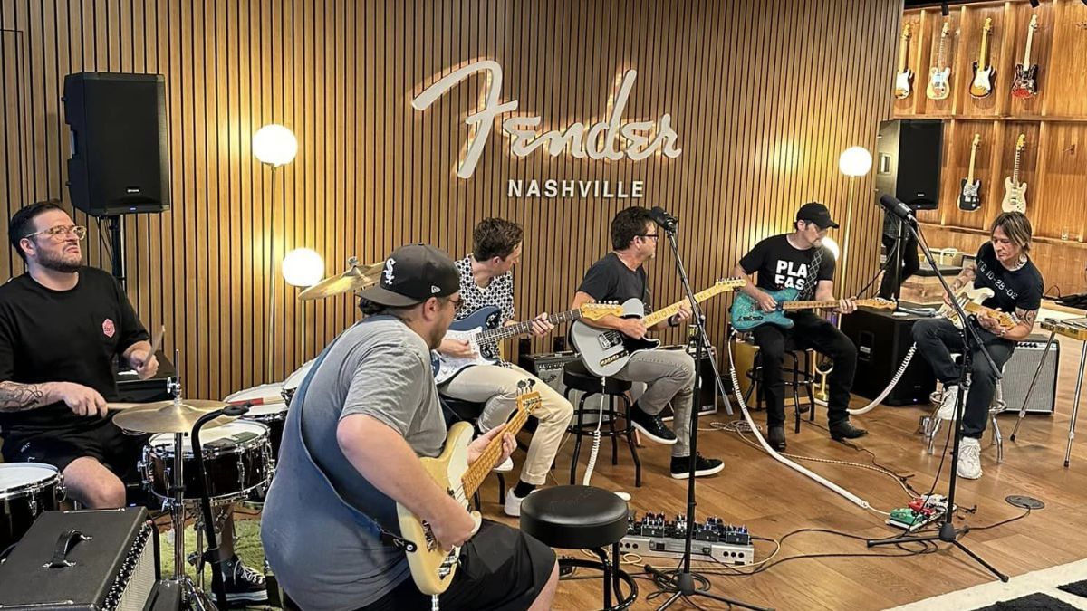 “Designed to meld with the city's pulsating artistic energy... sparking inspiration in the upcoming generations of musicians”: Guitar stars unite for the grand opening of Fender's new Nashville HQ trib.al/SV9if68