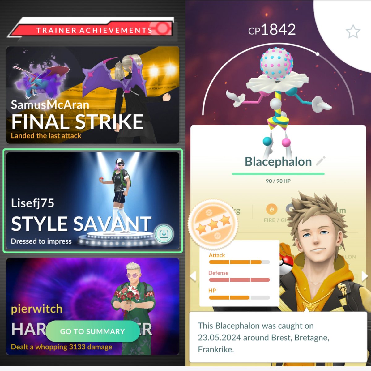 jenssen_lise's tweet photo. Thank you so much @samusmcaran
Readding me to help out. I'm very thankful. 😍😍😍 #pokmemongo #pogo #raids #clown #Blace https://t.co/anWEp4ATIC