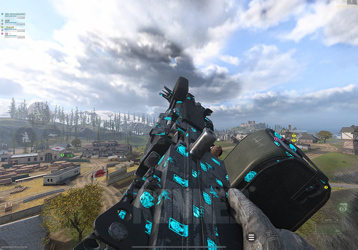 RonnedCOD's tweet photo. Animated "ALLEGIANCES" Camo in Warzone Mobile!

#warzonemobile #wzm #mobilejustgotreal https://t.co/W4DXedzBMR