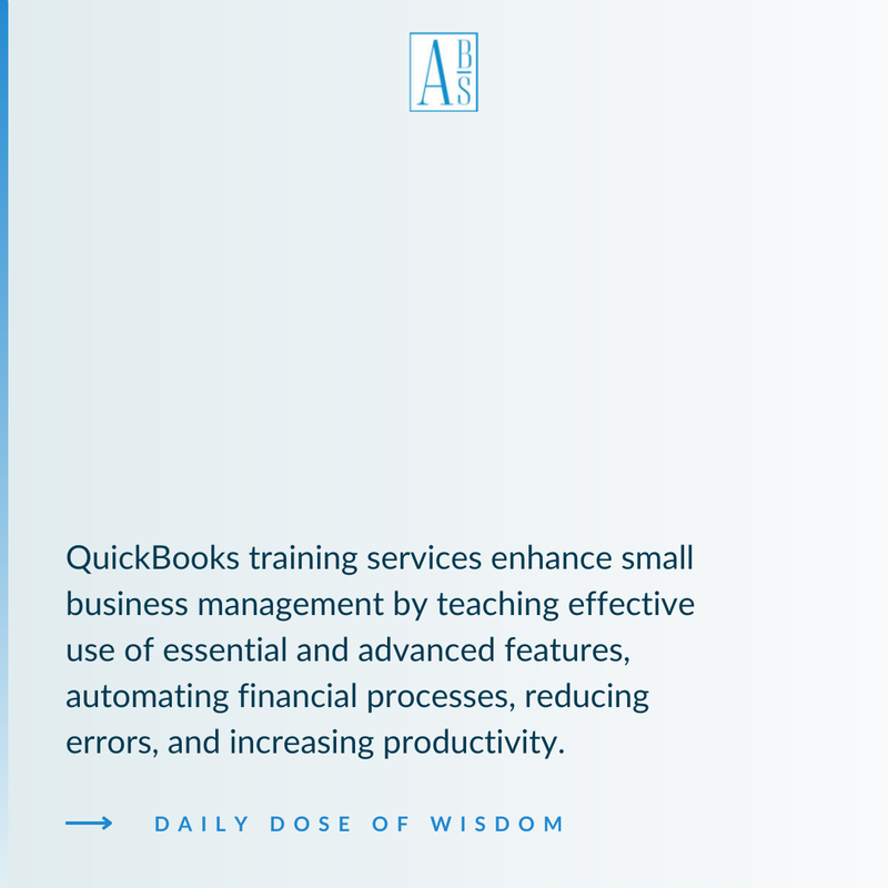AZONBookkeeping's tweet photo. 💼 Hey business managers,

Take your business finance management to new heights with QuickBooks training! 

A successful future for your business is just a QuickBooks training away! 

#QuickBooks #BusinessGrowth #FinanceManagement #TimeManagement #DataDriven https://t.co/d7baa52FVe