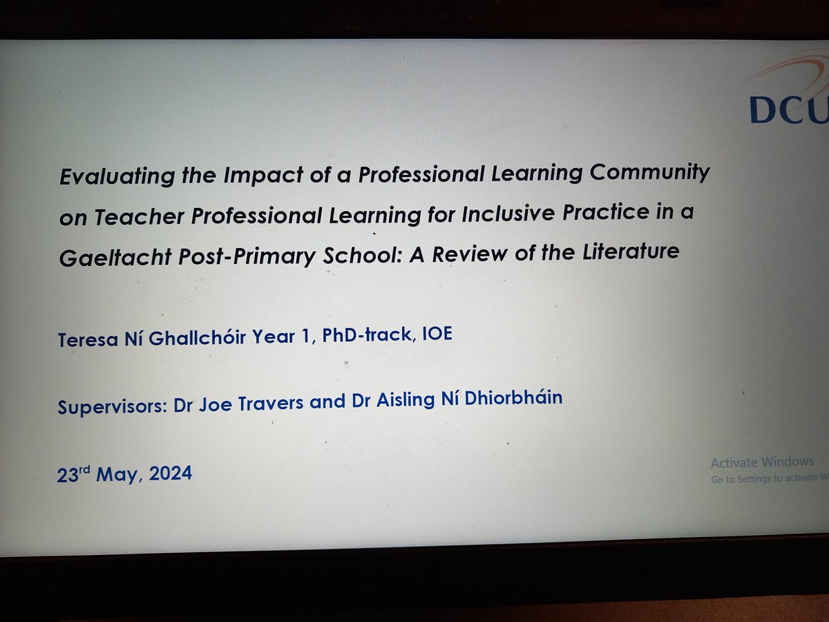 tmfgallagher's tweet image. Grateful for the opportunity to present on my research to date, as well as the learning gained from some fascinating presentations at today's Unconference @DCU_IoE_PGSR @DCU_IoE