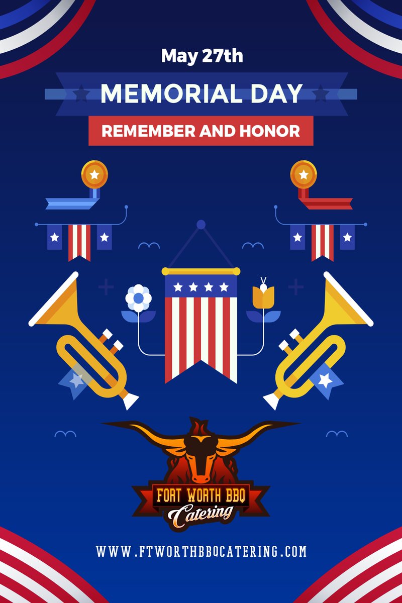 Happy Memorial Day Weekend

Call us NOW for your catering needs
682-262-7553