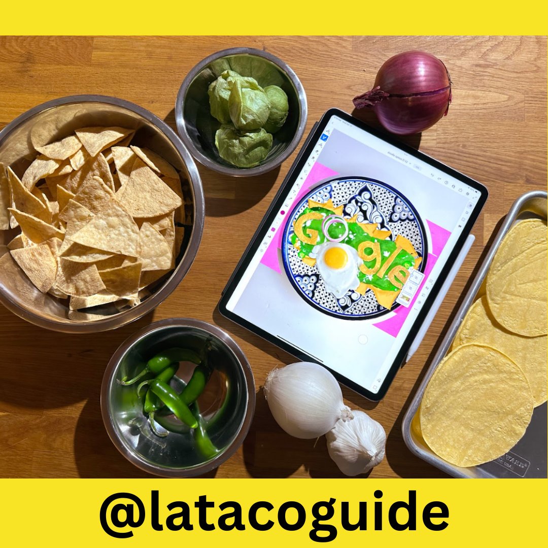LAtacoguide's tweet photo. Google Doodle Celebrates Chilaquiles: A Traditional Mexican Breakfast Dish!
Today's Google Doodle celebrates chilaquiles, a traditional Mexican breakfast dish. Chilaquiles are made with fried corn tortillas, salsa, and cheese. They are often served with eggs, beans, and avocado https://t.co/17TI2lWr9y