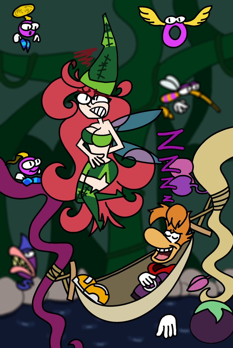 miscbrrts's tweet photo. Betilla from Rayman NOT watching where she's aiming😒 https://t.co/iDhiBIcKHH