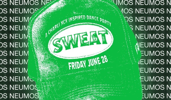 SWEAT! Dance party - Playing Music By Charli, Troye, Kim, Rina, and more 🕺✨ June 28th, come through! Tickets on sale now: bit.ly/3yDHrvq