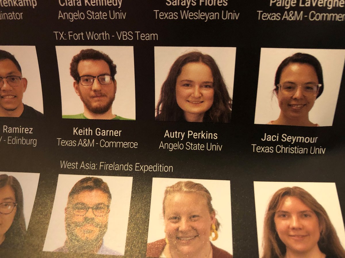ProfMikeMorris's tweet photo. We  are thrilled to have four college students helping Stadium Drive  Baptist Church with VBS as part of the Texas Baptist Go Now mission  team. Welcome Becca, Keith, Autry, and Jaci. https://t.co/cOXE0MJK4B