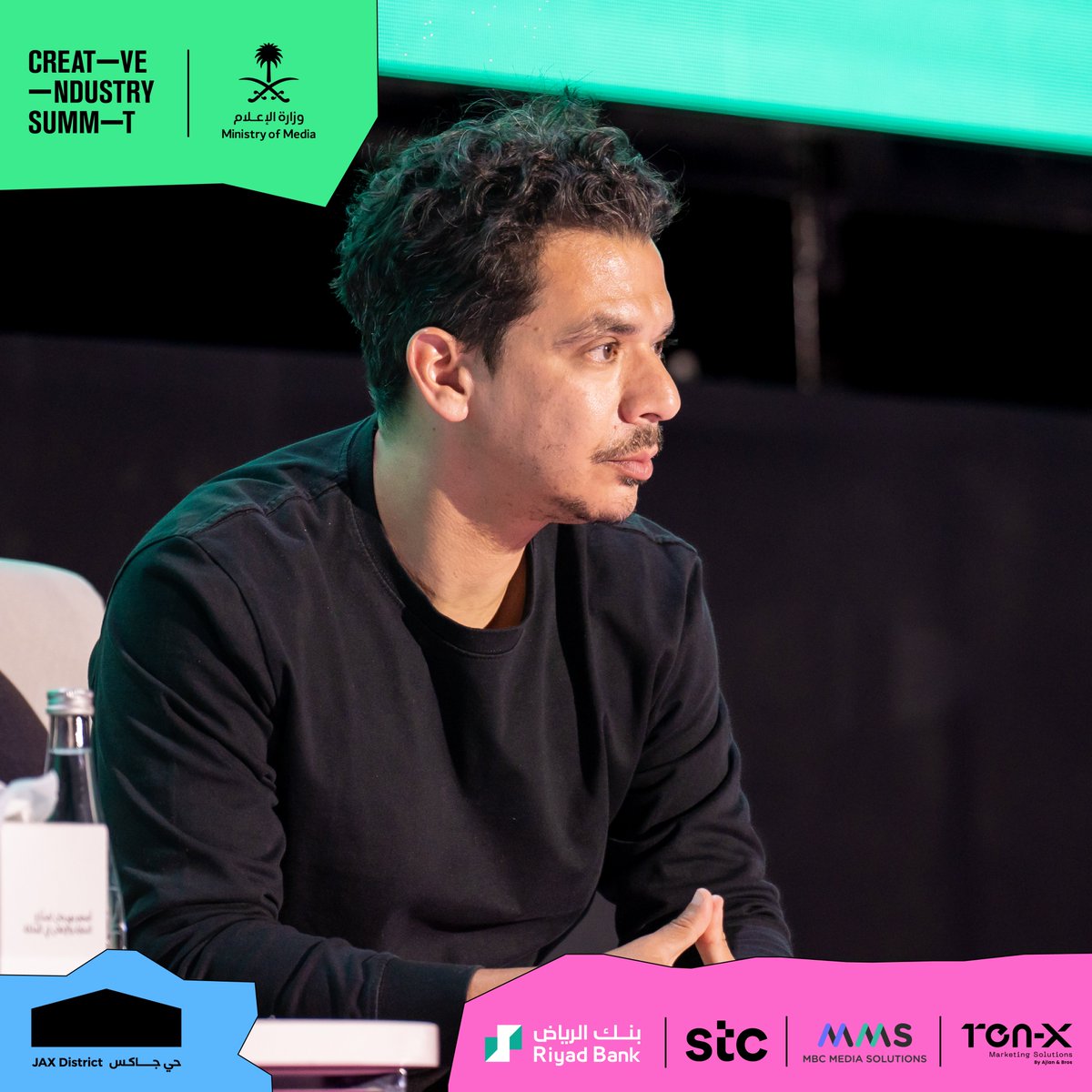 creativeindMENA's tweet image. 📸 Sneak peek at the excitement and heated vibes from the #CreativeSummit "Building a Brand Story" panel. 🔥✨