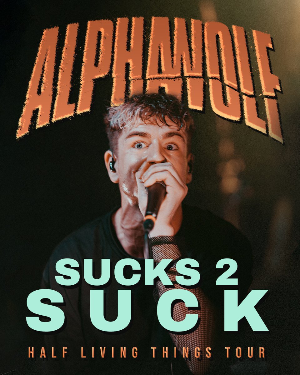 Alpha Wolf - 'Sucks 2 Suck' — Live From Roseville, CA Tomorrow 📽️ Set Reminder 🔽 youtu.be/ek1z8YwznKU?si…