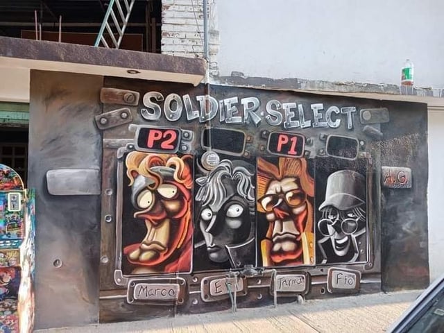 timeproofgames's tweet photo. Arte urbano https://t.co/zKmk6R2IWl