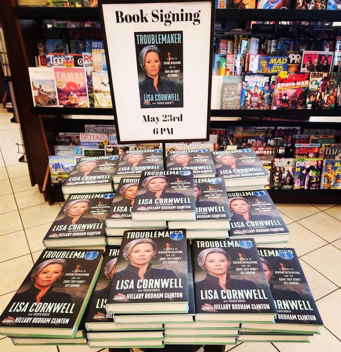 LisaMCornwell's tweet photo. Hard to believe that one year ago today my book was released. 

I can’t thank you all enough for your support! Life has never been better. 🙏❤️ https://t.co/FB8cpQJk84