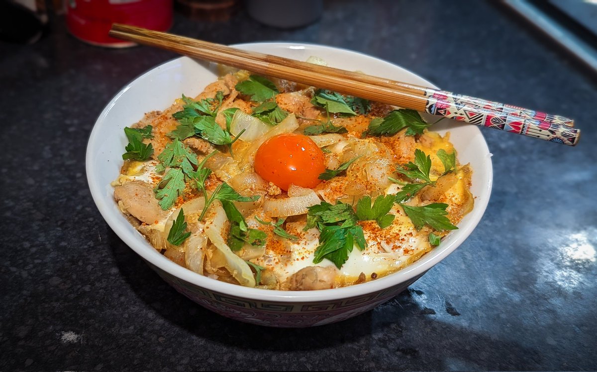 Made Chicken Gyudon, who wants some?