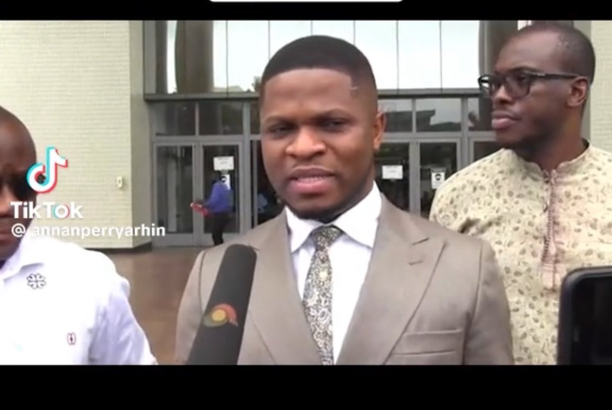 ahmustie's tweet photo. In the Hon. Ato Forson’s case, the NDC upon realizing they’re losing decided to pull out one of the funniest courtroom theatrics I’ve ever read or heard about. I’m a lover of courtroom drama series, I have however never heard of this. 

The third accused today in court under cross examination by Edudzi Kudzo Tameklo alleged, albeit ludicrously, the AG, the venerable Godfred Dame, has reached out to him, to twist his testimony, to incriminate Ato. Laughable! 

Meanwhile, this same 3rd accused has on 3 occasions in the past, written to the AG, seeking a plea bargain, which the state has refused. 

He, on a letter dated 25th April 2023, wrote to the AG, seeking to refund a sum of €2million, with a payment plan where he planned to first pay a sum of 500,000 euros, and then later pay 1.5 million euros after 6 months. 

These are facts on record! How then would the AG then turn around to ask you to twist the testimony to further incriminate Hon. Ato Forson upon who a prima facie has already been established. 

This is what you get when you entrust serious matters in the hands of characters like @SammyGyamfi_ who feel every issue, however serious is an opportunity for him to engage in crass propaganda. Sad! Just so sad!