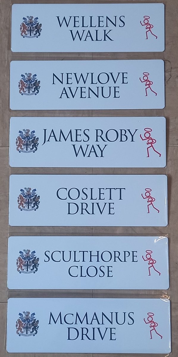 Check these out! Saintly replica road signs metal £8 @Supersaint @yickersaint78 @LancashirePics @alanhunte @ArtJimi @JKCorden @JohnnyVegasReal @RamblingSaint7 @MrChrisFoy @RadioX @matt_lees1 @LouieMS14 @9bally @upartypeople @vicky_hall7 @batjoelor @Ibra_official @AndrewVossy