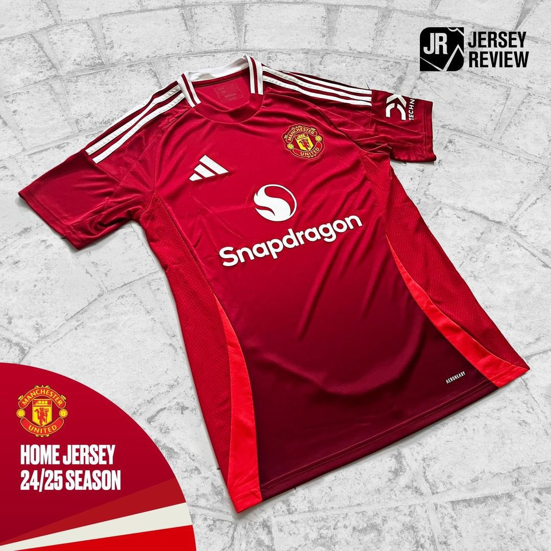 Manchester United's 2024/25 Shirt Designs Leaked Home, Away, And Third