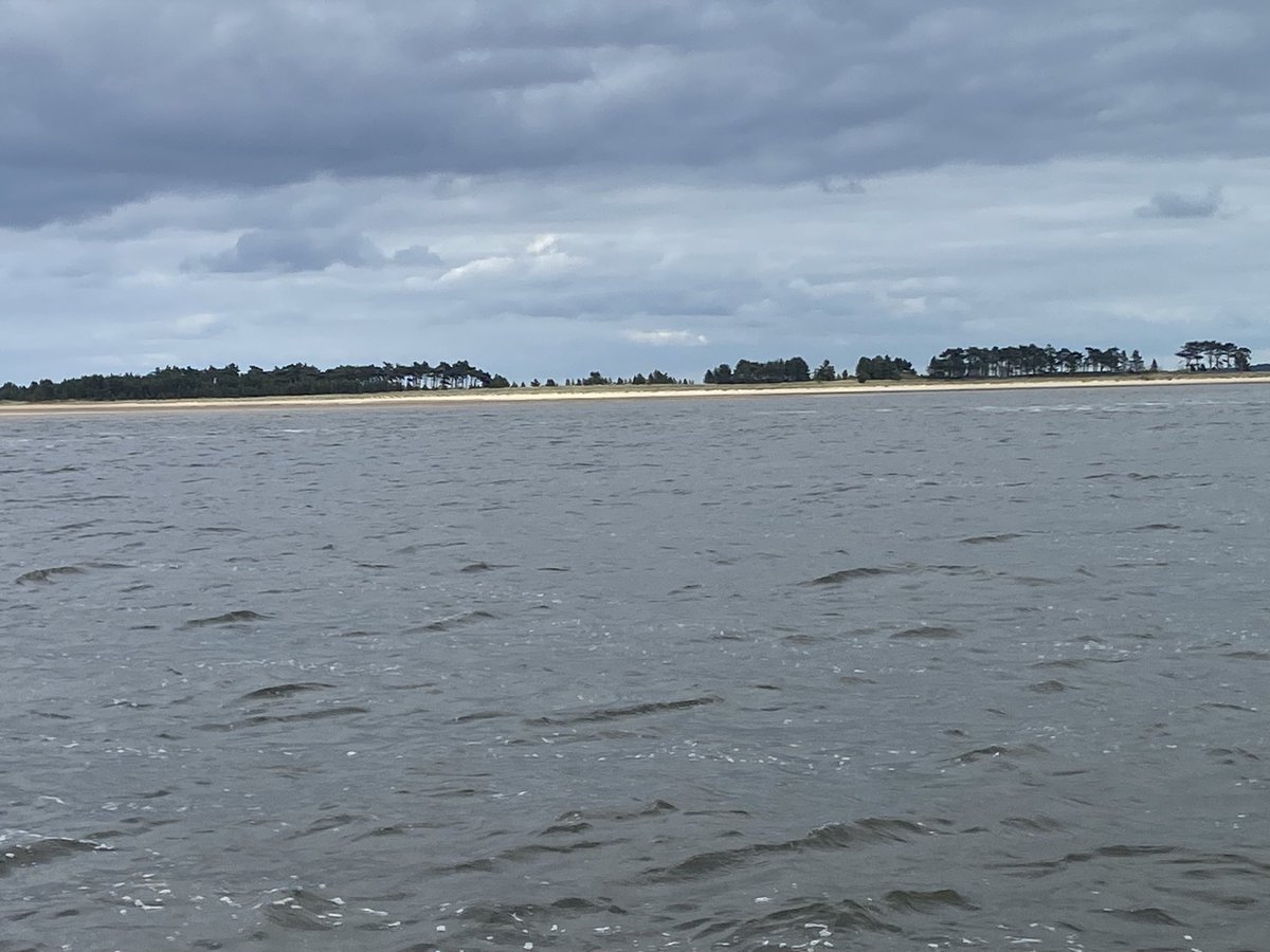 An ominous sky overhead and fresh air &amp; freedom in abundance below at the #PortofWells #NorthNorfolkCoast this evening !