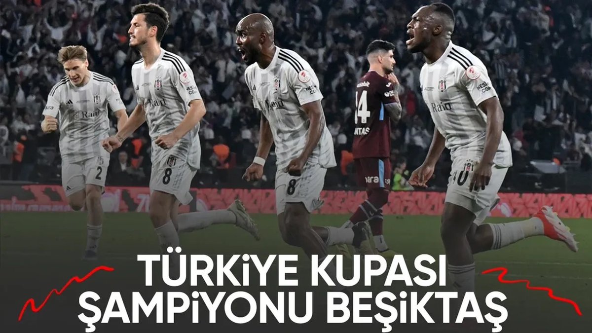 Türkiye Kupası'nda final heyecanı yaşandı.

Süper Lig’in dev kulüplerinin mücadelesinde Serdar Topraktepe yönetimindeki Beşiktaş ile Abdullah Avcı’nın çalıştırdığı Trabzonspor, hakem Ali Şansalan’ın düdük çaldığı maçta Atatürk Olimpiyat Stadyumu’nda
yeniosmanligazetesi.com/2024/05/23/bes…